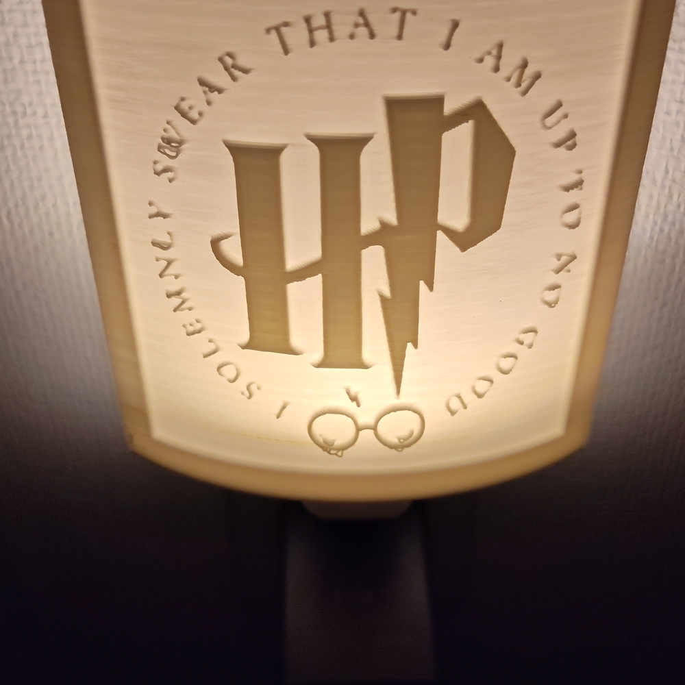 Harry Potter Themed 3D Custom Night Light
